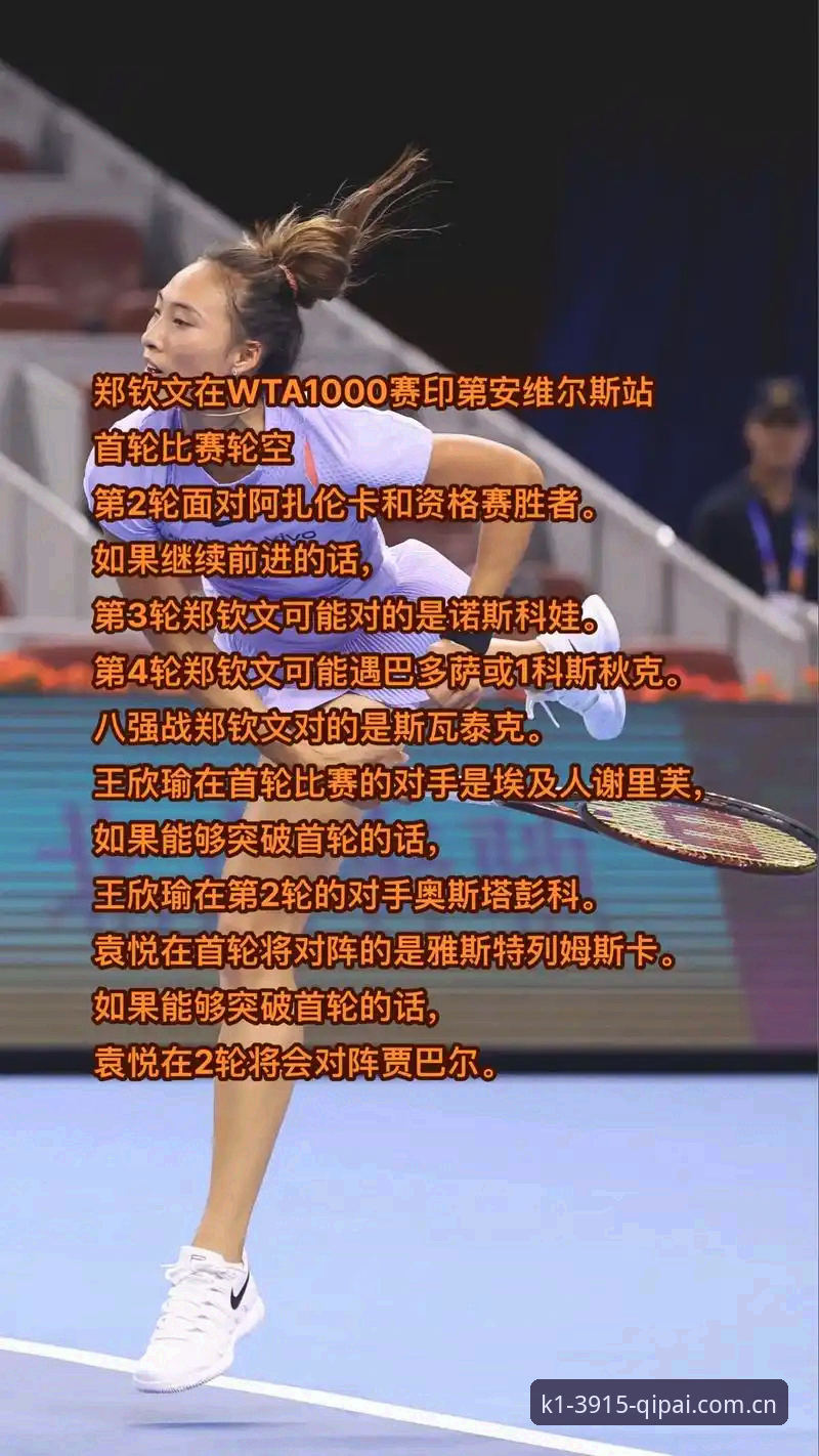 k1体育苹果版安装失败 法网抽签结果出炉,郑钦文非种子身份出战,她能否重演去年八强奇迹?